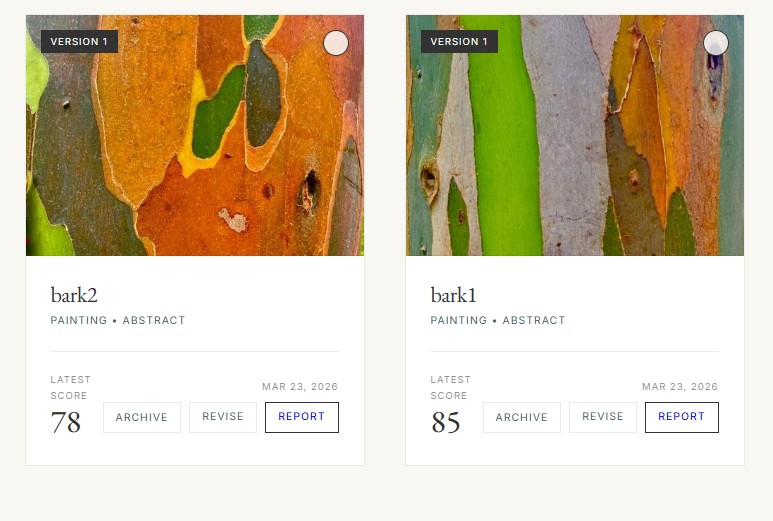 Artwork evaluated by Studio Praxis