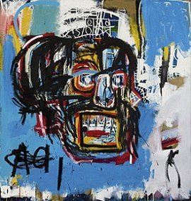 Untitled — Jean-Michel Basquiat, Acrylic and oil paintstick on canvas, 1982